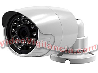 Cámara IP para exterior con visión nocturna.