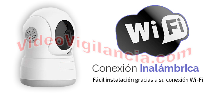 Cámaras IP HD con grabación y conexión Wifi a Internet.