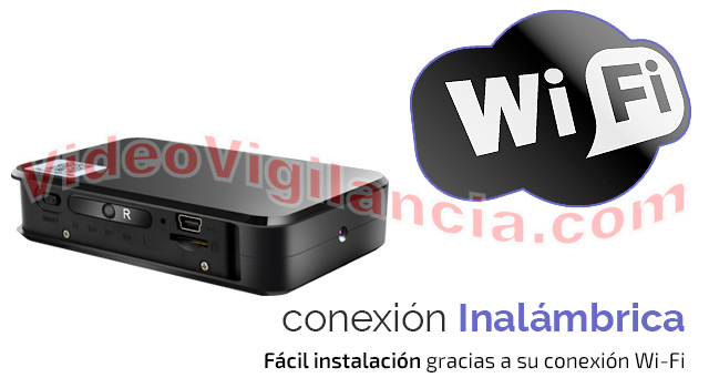 Cámara IP Wifi espía conexión Wifi a Internet.