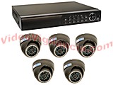 VIDEOVIGILANCIA 5 CÁMARAS 960 H INFRARROJOS AMPLIABLE