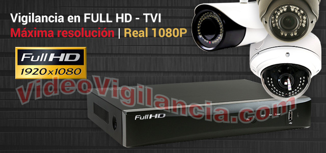 Videovigilancia Full HD 1080P con la mejor relación calidad/precio.
